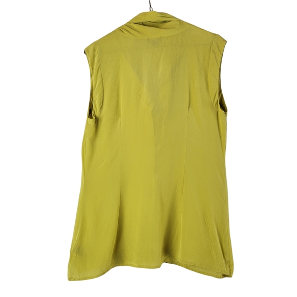 Anthropologie Fei Cowl Shawl Neck Silk Top - Picture 2 of 11